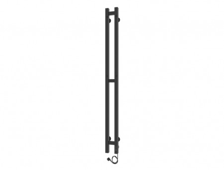 Полотенцесушитель Электрический «Laris» Прайм Лесенка, П3, 120x8, Черный Муар (73207609)