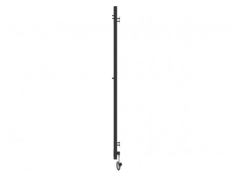 Полотенцесушитель Электрический «Laris» Прайм Лесенка, П3, 120x8, Черный Муар (73207609)