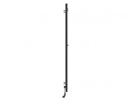 Полотенцесушитель Электрический «Laris» Прайм Лесенка, П3, 120x8, Черный Муар (73207609)