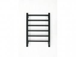 Полотенцесушитель Электрический «Grois» Alex Лесенка, П6, 60x40, Черный (GR101 40х60 П6 9005 U)