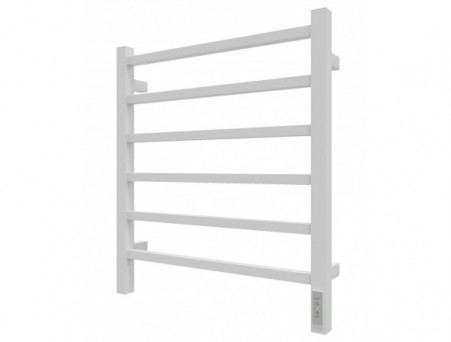 Полотенцесушитель Электрический «Grois» Alex Лесенка, П6, 60x50, Белый (GR101 50х60 П6 9016 U)