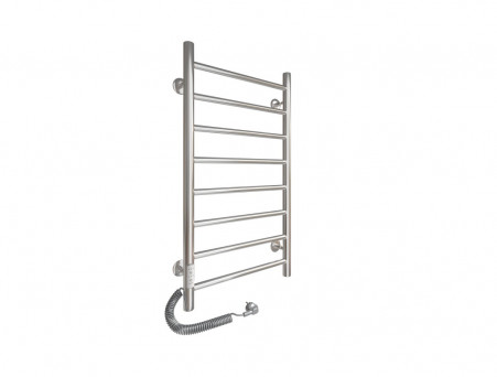 Полотенцесушитель Электрический «Санприз» Аврора Лесенка, П8, 80x40, Хром (11032)
