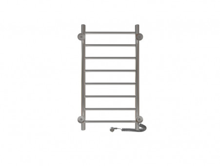 Полотенцесушитель Электрический «Санприз» Аврора Лесенка, П8, 80x40, Хром (11032)