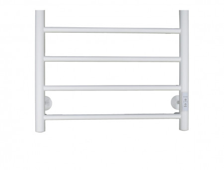 Полотенцесушитель Электрический «Санприз» Аврора Лесенка, П10, 100x50, Белый (11201)