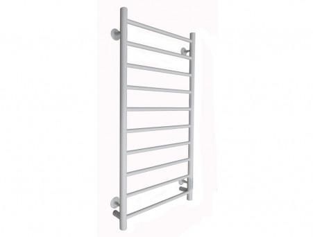 Полотенцесушитель Электрический «Санприз» Аврора Лесенка, П10, 100x50, Белый (11201)