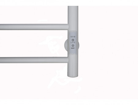 Полотенцесушитель Электрический «Санприз» Аврора Лесенка, П10, 100x50, Белый (11201)