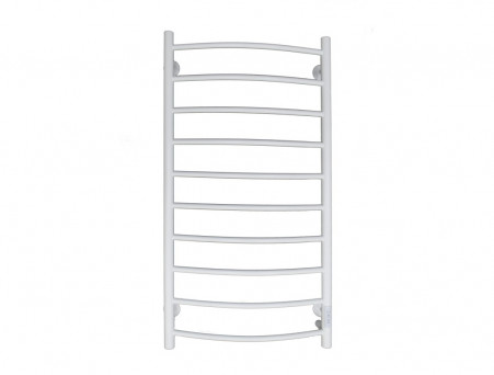 Полотенцесушитель Электрический «Санприз» Классик Лесенка, П10, 100x50, Белый (11203)