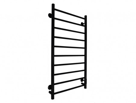 Полотенцесушитель Электрический «Санприз» Аврора Лесенка, П10, 100x50, Черный (11202)