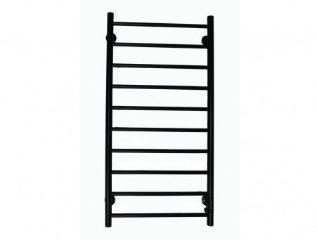 Полотенцесушитель Электрический «Санприз» Аврора Лесенка, П10, 100x50, Черный (11202)