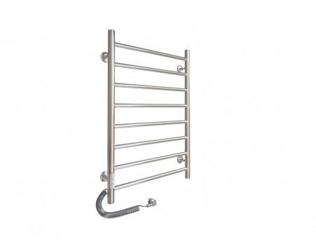 Полотенцесушитель Электрический «Санприз» Аврора Лесенка, П8, 80x50, Хром (11107)