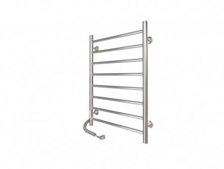 Полотенцесушитель Электрический «Санприз» Аврора Лесенка, П8, 80x50, Хром (11107)