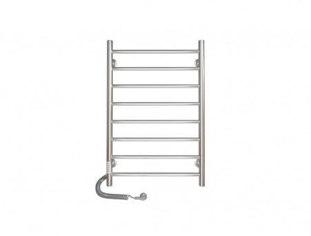 Полотенцесушитель Электрический «Санприз» Аврора Лесенка, П8, 80x50, Хром (11107)