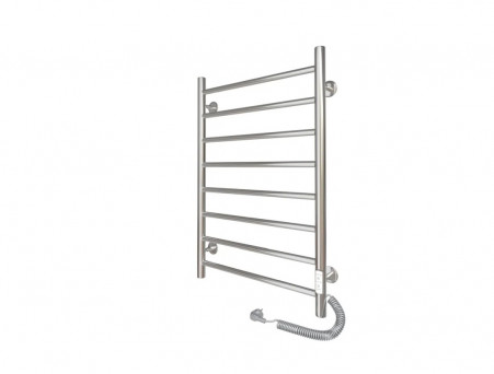 Полотенцесушитель Электрический «Санприз» Аврора Лесенка, П8, 80x50, Хром (11163)