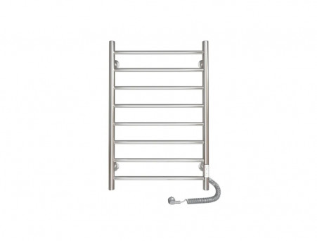 Полотенцесушитель Электрический «Санприз» Аврора Лесенка, П8, 80x50, Хром (11163)