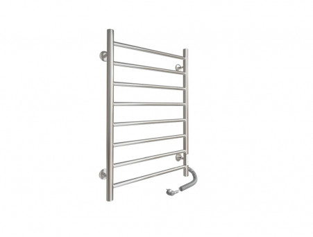 Полотенцесушитель Электрический «Санприз» Аврора Лесенка, П8, 80x50, Хром (11163)