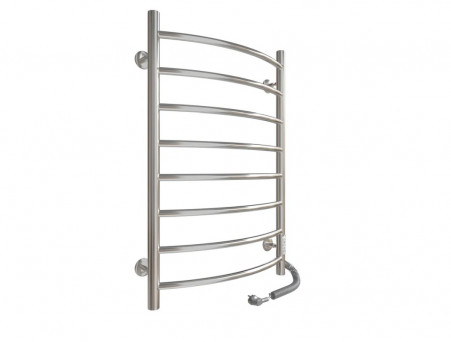 Полотенцесушитель Электрический «Санприз» Классик Лесенка, П8, 80x50, Хром (11176)