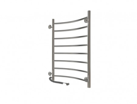 Полотенцесушитель Электрический «Санприз» Классик Лесенка, П8, 80x50, Хром (11176)