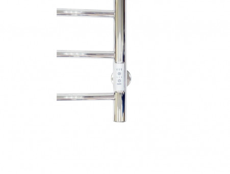 Полотенцесушитель Электрический «Санприз» Классик Лесенка, П8, 80x50, Хром (11176)