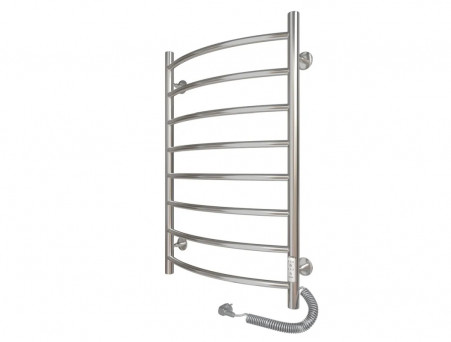 Полотенцесушитель Электрический «Санприз» Классик Лесенка, П8, 80x50, Хром (11176)