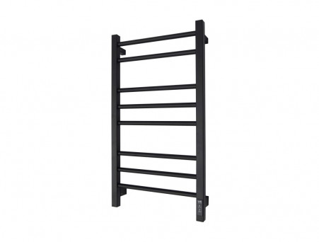 Полотенцесушитель Электрический «Grois» Nex Лесенка, П8, 80x40, Черный (GR112 40х80 П8 9005 U)