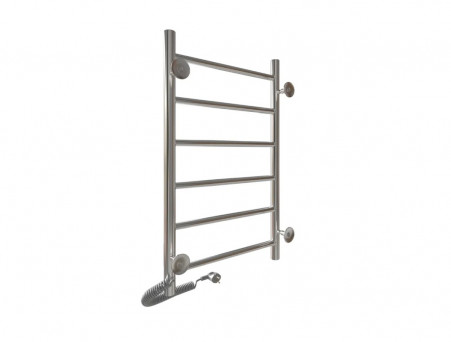 Полотенцесушитель Электрический «Санприз» Аврора Лесенка, П6, 70x40, Хром (11161)