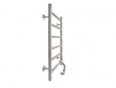 Полотенцесушитель Электрический «Санприз» Аврора Лесенка, П6, 70x40, Хром (11161)