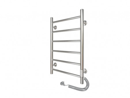 Полотенцесушитель Электрический «Санприз» Аврора Лесенка, П6, 70x40, Хром (11161)