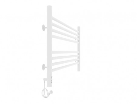 Полотенцесушитель Электрический «Laris» Оливия Лесенка, П8, 50x80, Белый Муар (73207626)