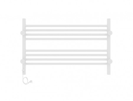 Полотенцесушитель Электрический «Laris» Оливия Лесенка, П8, 50x80, Белый Муар (73207627)