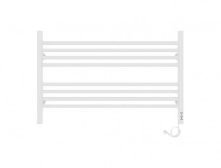 Полотенцесушитель Электрический «Laris» Оливия Лесенка, П8, 50x80, Белый Муар (73207627)
