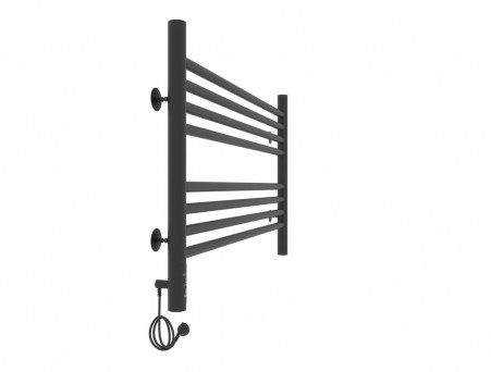 Полотенцесушитель Электрический «Laris» Оливия Лесенка, П8, 50x80, Черный Муар (73207628)