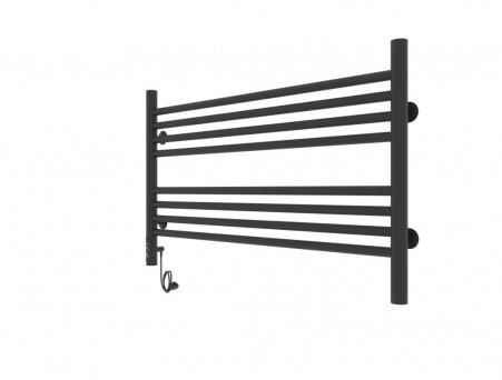 Полотенцесушитель Электрический «Laris» Оливия Лесенка, П8, 50x80, Черный Муар (73207628)