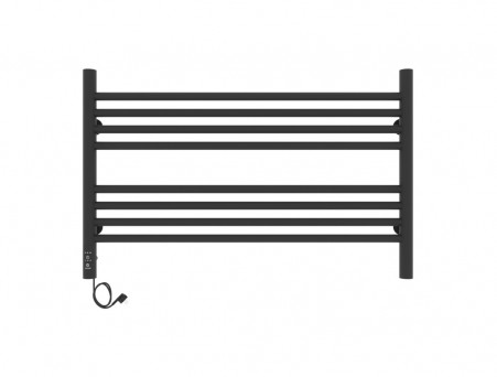 Полотенцесушитель Электрический «Laris» Оливия Лесенка, П8, 50x80, Черный Муар (73207628)