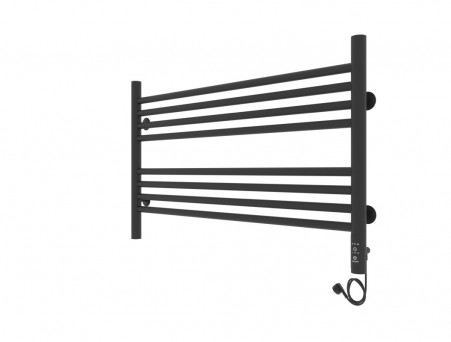 Полотенцесушитель Электрический «Laris» Оливия Лесенка, П8, 50x80, Черный Муар (73207629)