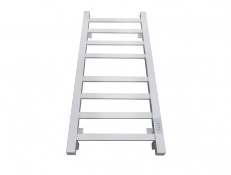 Полотенцесушитель Электрический «Санприз» Контур Лесенка, П8, 80x30, Белый (11146)