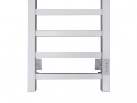 Полотенцесушитель Электрический «Санприз» Контур Лесенка, П8, 80x30, Белый (11146)