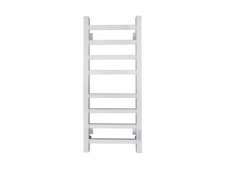 Полотенцесушитель Электрический «Санприз» Контур Лесенка, П8, 80x30, Белый (11146)