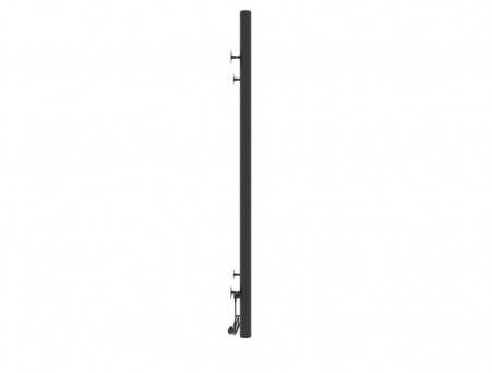 Полотенцесушитель Электрический «Laris» Лаванда Лесенка, П12, 90x30, Черный Муар (73207623)