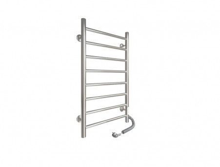 Полотенцесушитель Электрический «Санприз» Аврора Лесенка, П8, 80x40, Хром (11162)