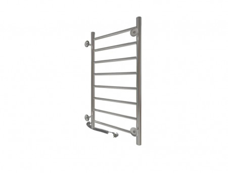 Полотенцесушитель Электрический «Санприз» Аврора Лесенка, П8, 80x40, Хром (11162)