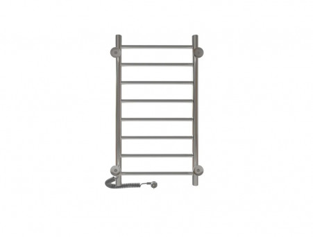 Полотенцесушитель Электрический «Санприз» Аврора Лесенка, П8, 80x40, Хром (11162)