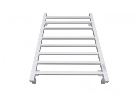 Полотенцесушитель Электрический «Санприз» Квадро Лесенка, П8, 80x50, Белый (11140)