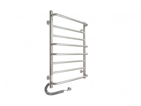 Полотенцесушитель Электрический «Санприз» Евромикс Лесенка, П6, 80x50, Хром (11070)
