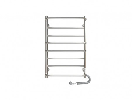 Полотенцесушитель Электрический «Санприз» Евромикс Лесенка, П8, 80x50, Хром (11168)