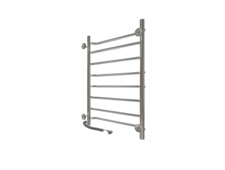 Полотенцесушитель Электрический «Санприз» Евромикс Лесенка, П8, 80x50, Хром (11168)