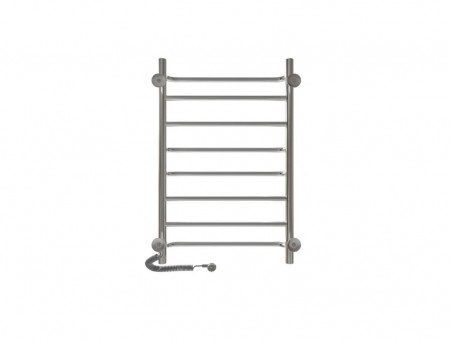 Полотенцесушитель Электрический «Санприз» Евромикс Лесенка, П8, 80x50, Хром (11168)