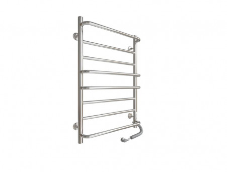 Полотенцесушитель Электрический «Санприз» Евромикс Лесенка, П8, 80x50, Хром (11168)