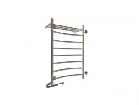 Полотенцесушитель Электрический «Санприз» Классик Лесенка, П8, 80x50, Хром (11177)