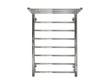 Полотенцесушитель Электрический «Санприз» Аврора Лесенка, П8, с Полкой, 80x50, Хром (11164)