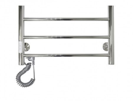 Полотенцесушитель Электрический «Санприз» Аврора Лесенка, П10, 100x50, Хром (11116)